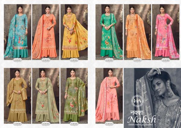 Harshit Naksh Exclusive Cotton Dress Material Collection